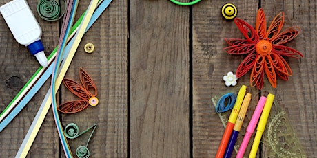 Paper Quilling Monster Craft- Woodcroft Library