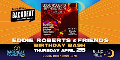 Eddie Roberts & Friends - BIRTHDAY BASH primary image