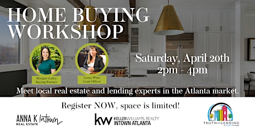 Home Buying Workshop | April 20th | 2pm-4pm primary image