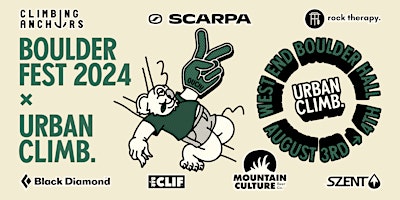Imagem principal do evento SCARPA Boulderfest 2024