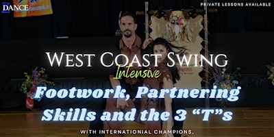 Primaire afbeelding van Gary McIntyre and Susan Kirklin - West Coast Swing Intensive