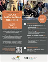 SOLAR LANDSCAPE’S SOLAR INSTALLATION TRAINING primary image