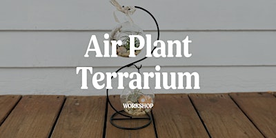 Hauptbild für Air Plant Terrarium Workshop with Mads of All Trades