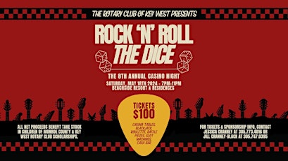 8th Annual Rotary Casino Night- Rock N Roll The Dice