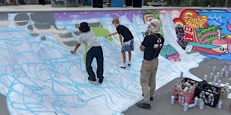 YOUTH WEEK - Mural Painting with Artist Sam Absurd