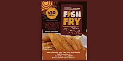 Harriett's Bookshop Fish Fry Friday primary image