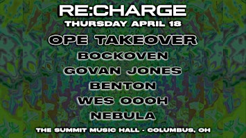 RE:CHARGE | OPE TAKEOVER - Thursday April 18 primary image