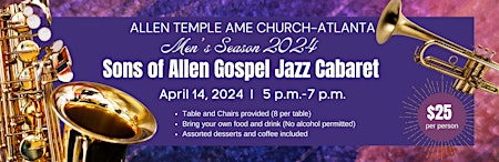 Imagem principal de Sons of Allen Gospel Jazz Caberet