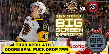 Brantford Bulldogs Game #4 Viewing Party