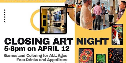 Imagen principal de Family Friendly Art Night & closing of the JJCPaintings Collection (FREE!)