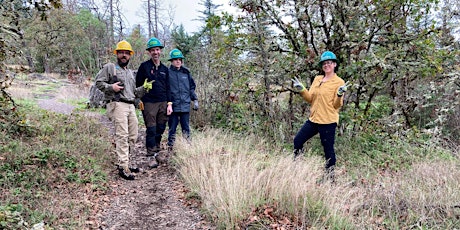 Camassia New Trail Building Trail Party - PDX