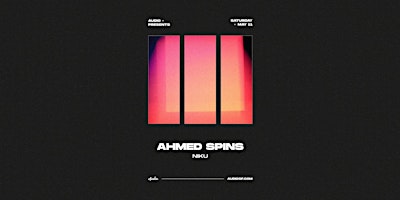 AHMED SPINS  primärbild