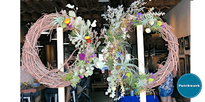 Imagem principal do evento Patchwork Mother's Day Air Plant Wreaths Craft Workshop
