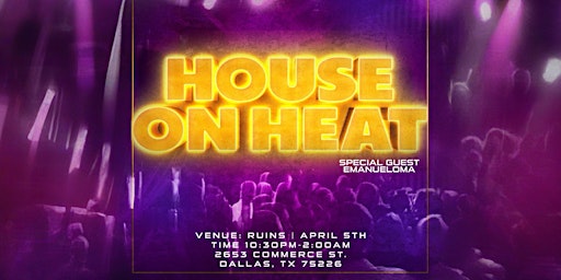 Imagem principal do evento House on Heat