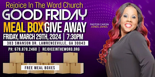 MEAL BOX GIVEAWAY | Good Friday ! primary image