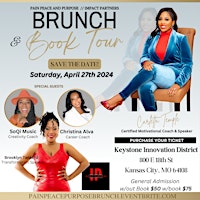 Imagem principal de Pain Peace & Purpose Brunch & Book Tour- Let's Make Impact