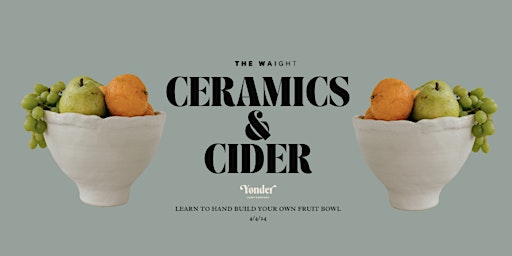 Ceramics & Cider primary image