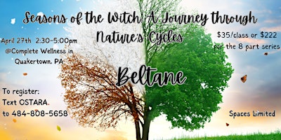 Imagem principal do evento Seasons of the Witch: A Journey Through Natures Cycles (Beltane)