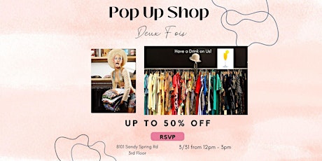 Pop Up Vintage Shopping