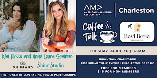 AMA Coffee Talk: The power of leveraging power partnerships primary image