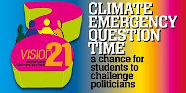 Climate Emergency ‘Question Time’ for students to challenge politicians