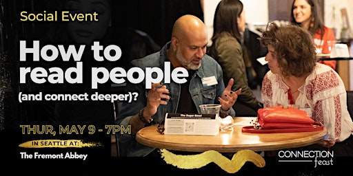 Primaire afbeelding van Social Event: How to read people (and connect deeper)?