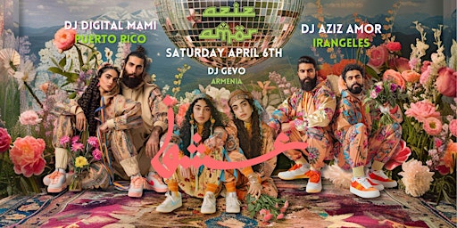 Primaire afbeelding van AZIZ AMOR MIDDLE EASTERN + LATINX DISCO PARTY