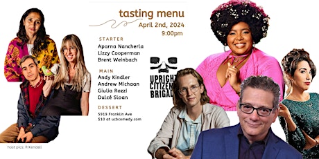 Tasting Menu: A Stand Up Comedy Show