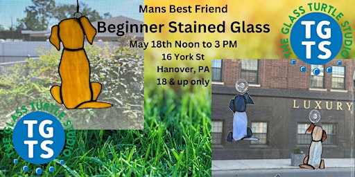 Primaire afbeelding van Man's Best Friend Stained Glass Class