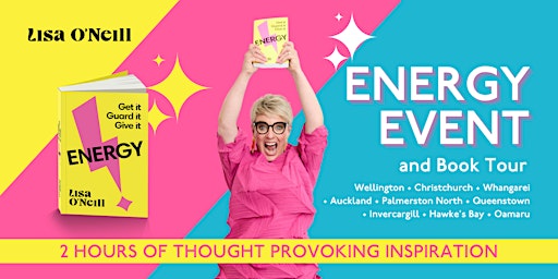 Primaire afbeelding van Energy Event & Book Tour | Whangarei