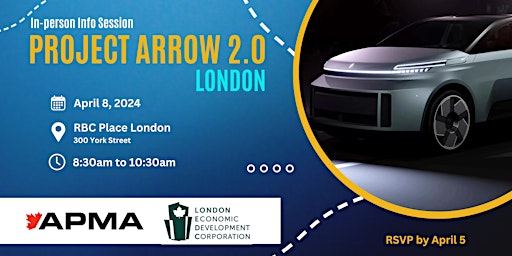 Project Arrow 2.0 Info Session - LONDON primary image