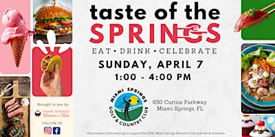 TASTE OF THE SPRINGS primary image