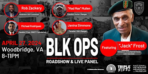 Imagen principal de BLK OPS Washington, D.C. Roadshow & Panel