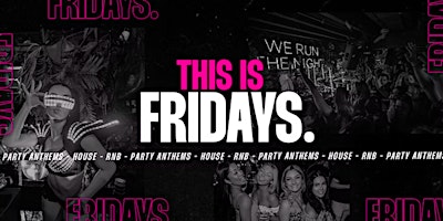 Imagem principal do evento Argyle Fridays: Free Entry + Free Drink/$10 Anytime