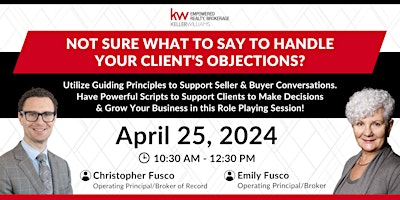 Immagine principale di Not Sure What to Say to Handle Your Client's Objections? 