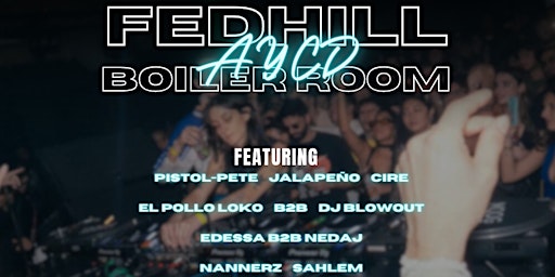 FEDHILL BOILER ROOM(AYCD) primary image