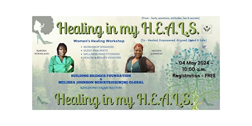 Imagem principal do evento HEALING IN MY H.E.A.L.S.