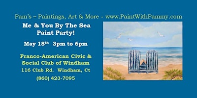 You and Me By the Sea Paint Party primary image