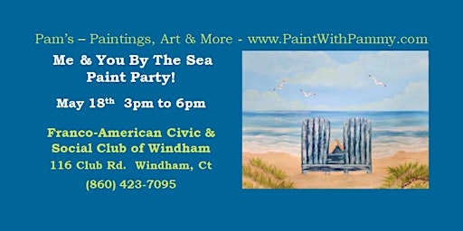 Image principale de You and Me By the Sea Paint Party