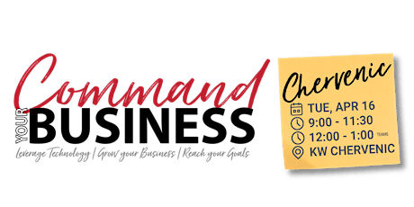 Command Your Business In Person - Chervenic