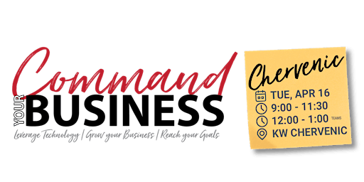 Command Your Business In Person - Chervenic primary image