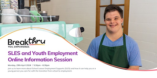 Primaire afbeelding van SLES and Youth Employment Online Information Session
