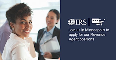 Imagen principal de IRS Revenue Agent Hiring Event in Minneapolis, MN