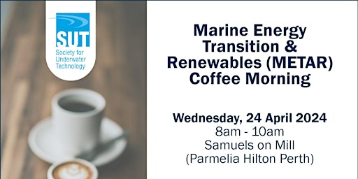 Imagem principal do evento Monthly Marine Renewables Coffee Morning: April