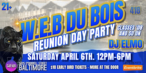 The Official Reunion Party For Dubious primary image