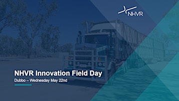 Immagine principale di NHVR Innovation Field Day - Dubbo 