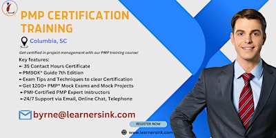 PMP Exam Prep Certification Training  Courses in Columbia, SC primary image