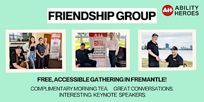 Ability Heroes Friendship Group in Fremantle! primary image