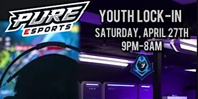 Pure Esports Youth Lock in Tournaments Prizes Pizza Energy Drink provided primary image