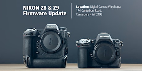 Nikon 	 Z 8 & Z 9 Firmware Update Event